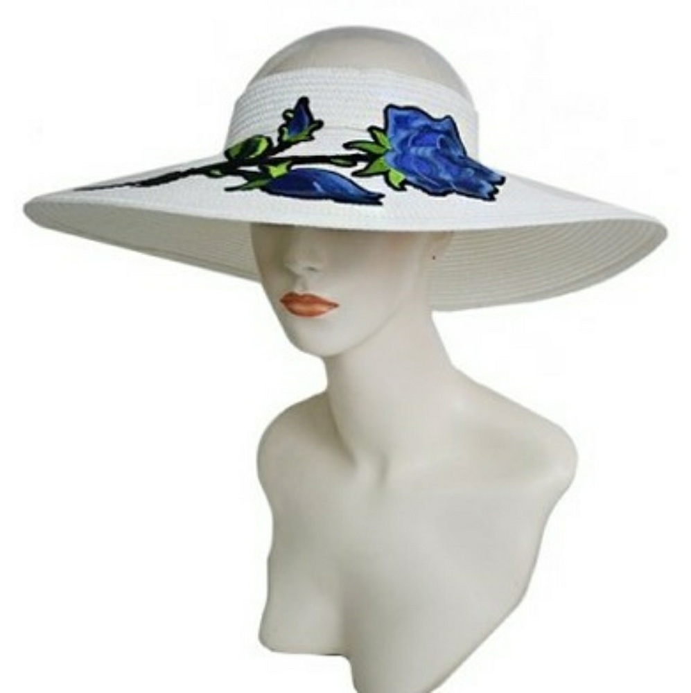 Embroidered Visor Hat
